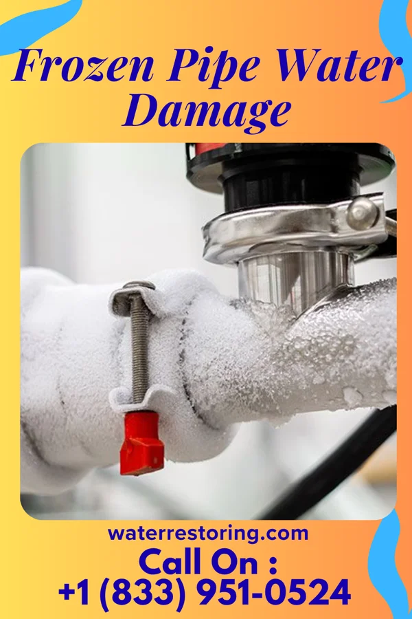 Frozen Pipe Water Damage in Bailey Lakes, OH